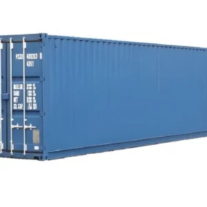 40FT X 8FT ONE TRIP TUNNEL SHIPPING CONTAINER (DOUBLE END DOOR) BLUE