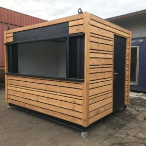 10ft x 8ft Cladded Food/Drink Outlet Shipping Containers