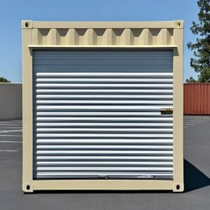 30ft Refurbished Shipping Container with Roll-Up Door