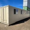 40' Ground-Level Office Container (Converted from Non-Operational Reefer Unit)
