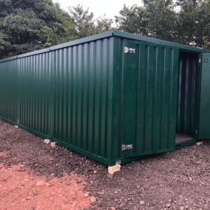 6M X 2.1M End Linked Flat Packed Container Bundle (Powder Coated)