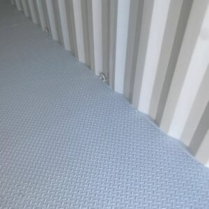 Vinyl Diamond-Plate Flooring, 45' Container